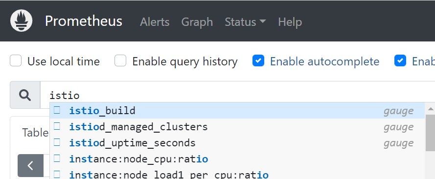 Istio Metrics